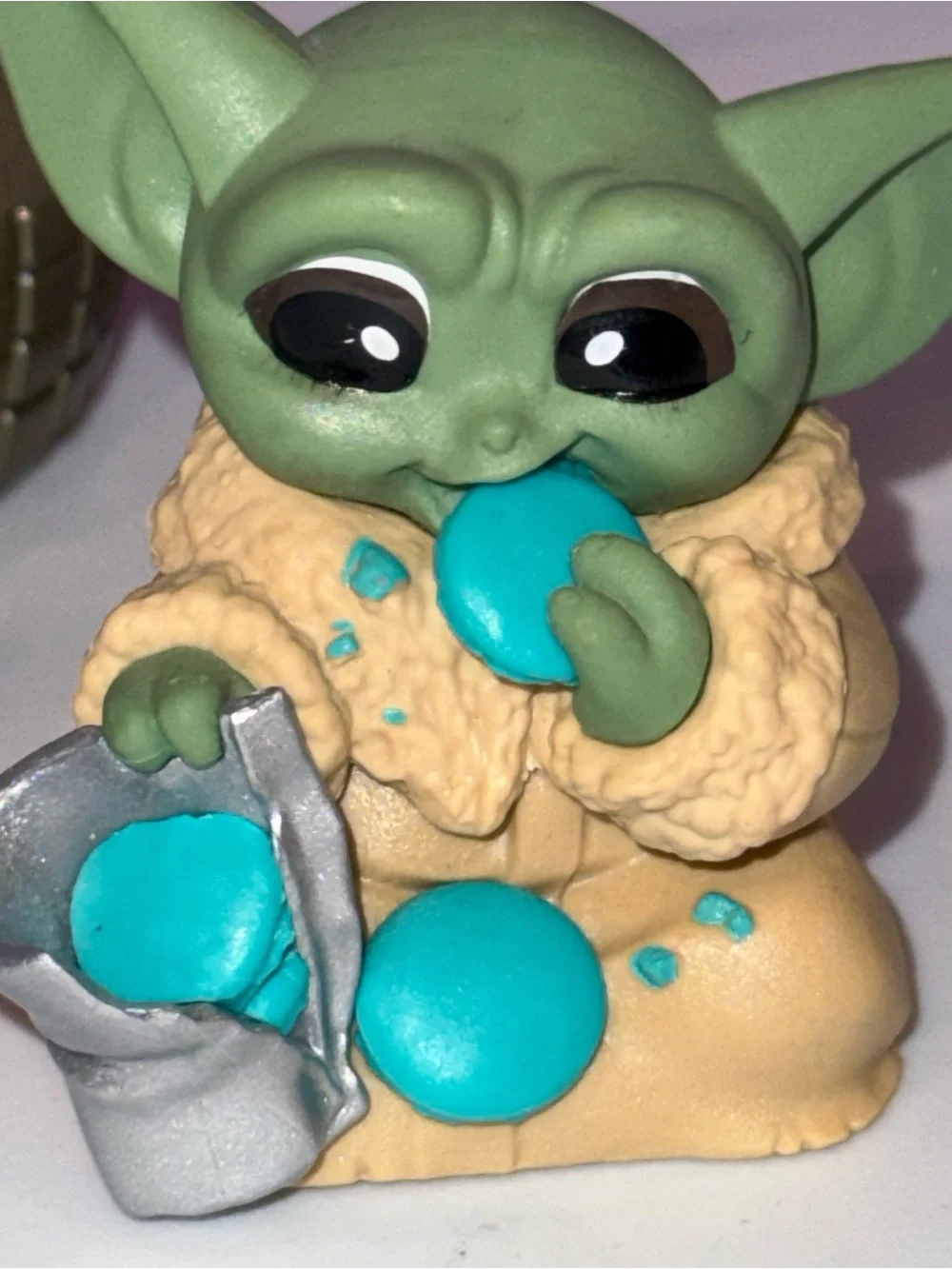 Star Wars The Mandalorian Grogu The Child Small Figure Lot 3 Spider Frog Pot